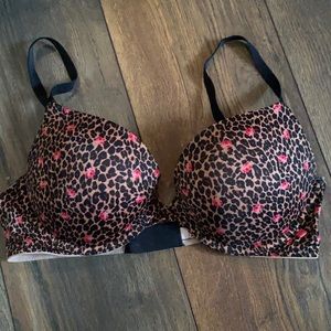 Victoria secret leopard print bra